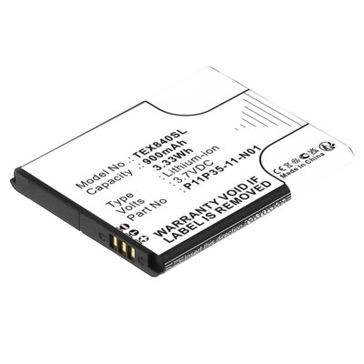  Ersatz Akku für Texas Instruments 3.7L12005SPA 900mAh 