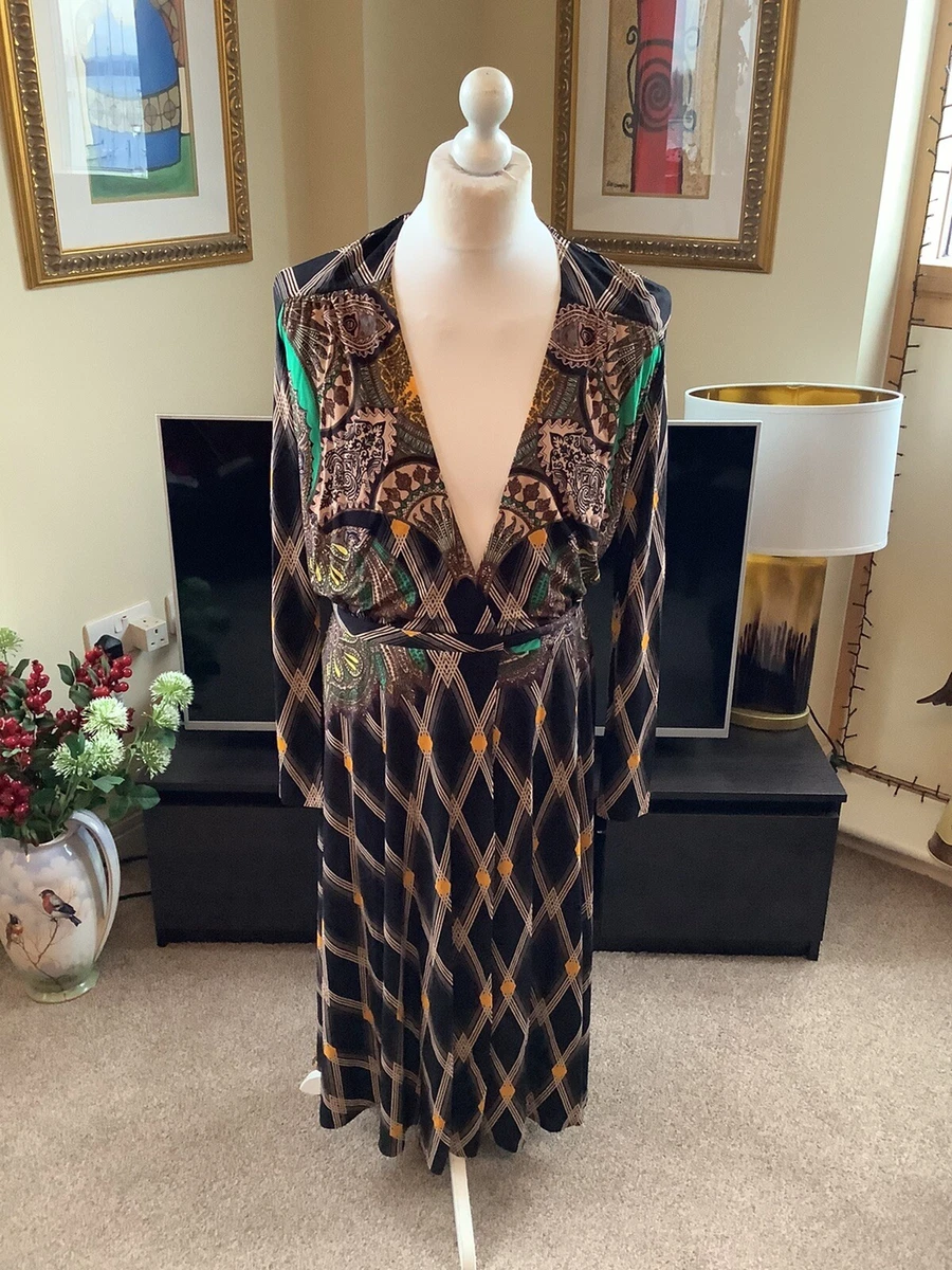 Etro 2025 wrap dress