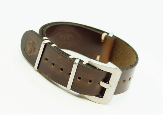 Leather wath strap Military quality Band for Omega,Handmade 18 20 22 24 mm.gift