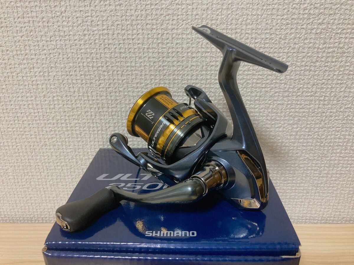 Shimano Spinning Reel 21 ULTEGRA 2500SHG Gear Ratio 6.0:1 Fishing