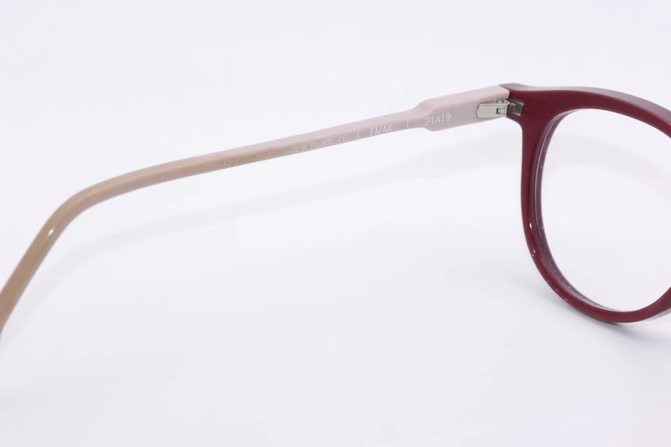 ANNE ET VALENTIN EMAKI I  -42[]21-150 Maroon/Pink 21A19 Eyeglass Frames-FRANCE - Image 4 of 4