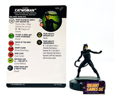 DC Heroclix Catwoman 029 w/ Card Batman Team Up Set