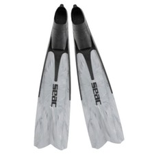 SEAC Shout Adult Long Fins for Scuba Diving and Spearfishing, All Colors Sizes