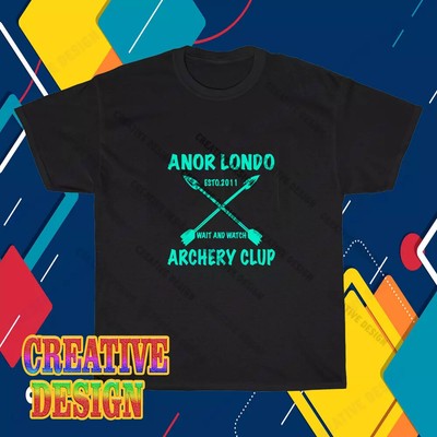 Anor Londo Archery Club Logo Funny T-Shirt Size S to 5XL