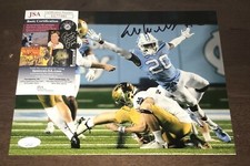 Tony Grimes UNC Tar Heels Signed Autographed 8x10 Photo JSA COA N2