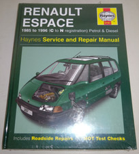 Reparaturanleitung Renault Espace I + II (Typen J11 + J63), Baujahre 1985 - 1996