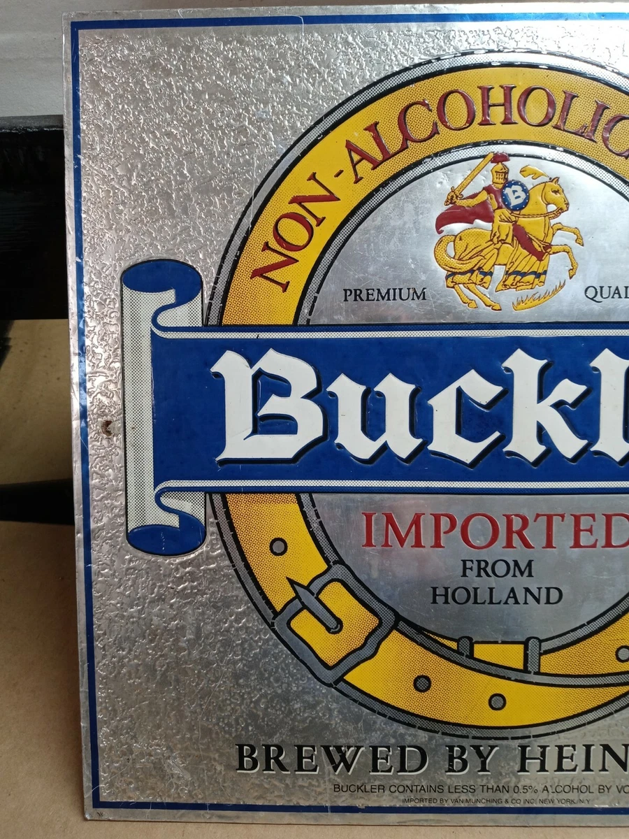 Buckler Non Alcoholic Brewed by Heineken Foil Wrapped Sign | eBay