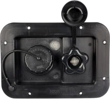 Thetford 94223, B&B Molders 497-AB-3P-A City/ Gravity Hatch Without Door, Black