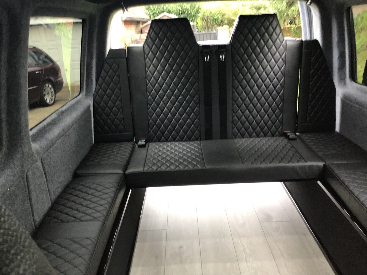 Seat Belts U Shaped Camper Conversion U Shaped Campervan