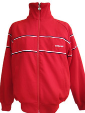 ADIDAS BRD/W.GERMANY VINTAGE RED JACKET WOMEN'S SIZE S-M NICE RARE