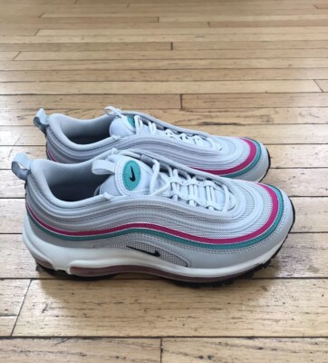 Nike Air Max 97 Silver Beach Pure Pink Platinum DH5093 001 Size 7 Women's