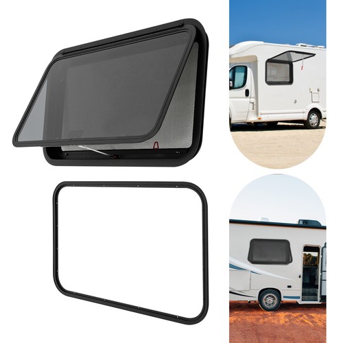 RV Exit Window Push Out Glass Camper Window Rectangular Venting Window ...