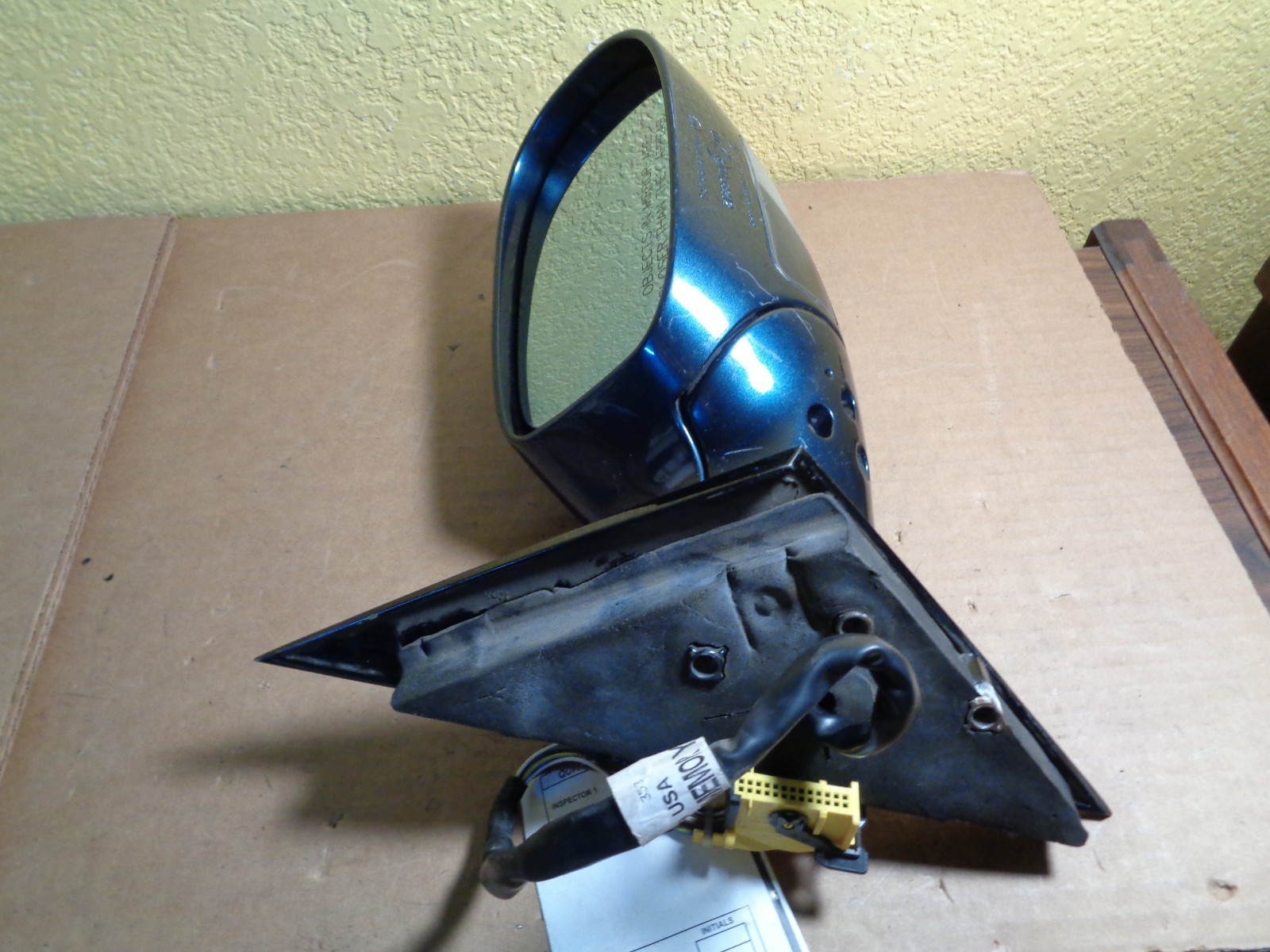  Maserati Quattroporte OEM RH / DX Side View Door Mirror Part# 980139451