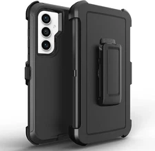 For Samsung Galaxy S23 FE 5G Case Shockproof with Belt Clip Heavy Duty Cover