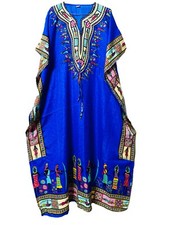 Long-Kaftan-Hippy-Boho-Women-dress-Maxi-Plus-Size-Caftan-Night-Gown-Tunic-Dress