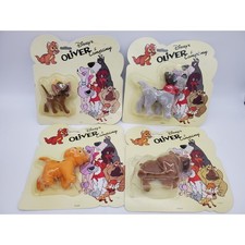 Disney - Oliver and Company Plush Lot of 4