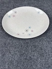 W.S. George "Celeste" MCM atomic speckled 11” Platter Vintage 1950’s Retro