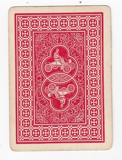 BICYCLE 1906 MOBILE NO. 2 1 single vintage playing cards
