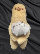 Pusheen Plush Sloth Holding kitty. Super Soft 