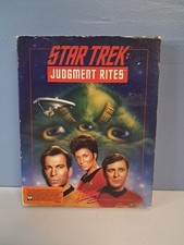 Vtg Star Trek Judgment Rites Game Interplay PC DOS Floppy Disc