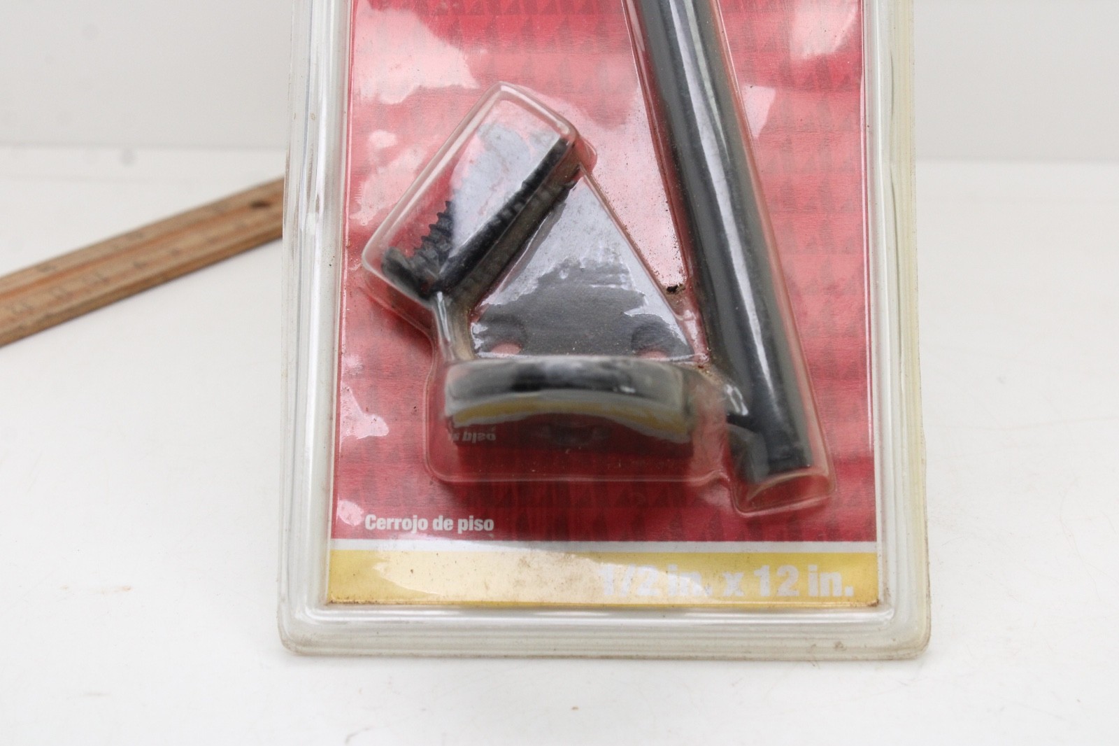 ACE Cane Bolt 5298948 1/2" x 12"  Black Lock Gate Door Latch