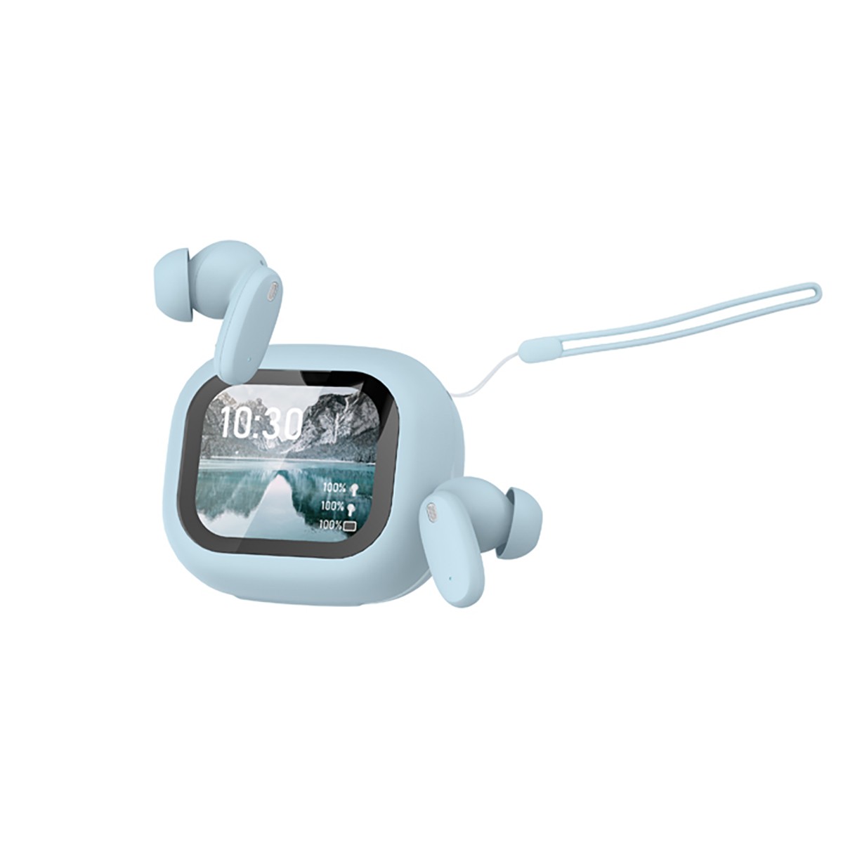 Écouteurs sport étanches Avizar Braga intra-auriculaires LCD pour le running