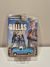 GreenLight Hollywood Dallas TV Series 1970 Chevrolet C10 Blue 1:64 Diecast A22