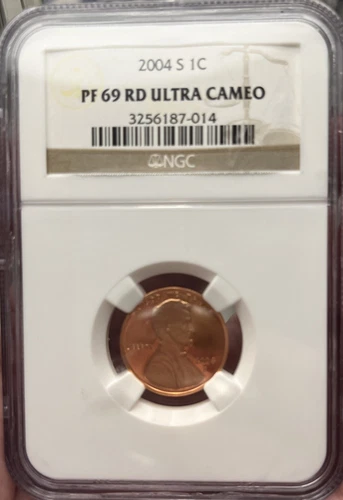 2004 S Lincoln Memorial Cent 1C NGC PF 69 RD Ultra Cameo