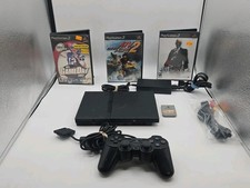 Sony PlayStation 2 PS2 Slim OEM Bundle  3 Games Controller Memory Card