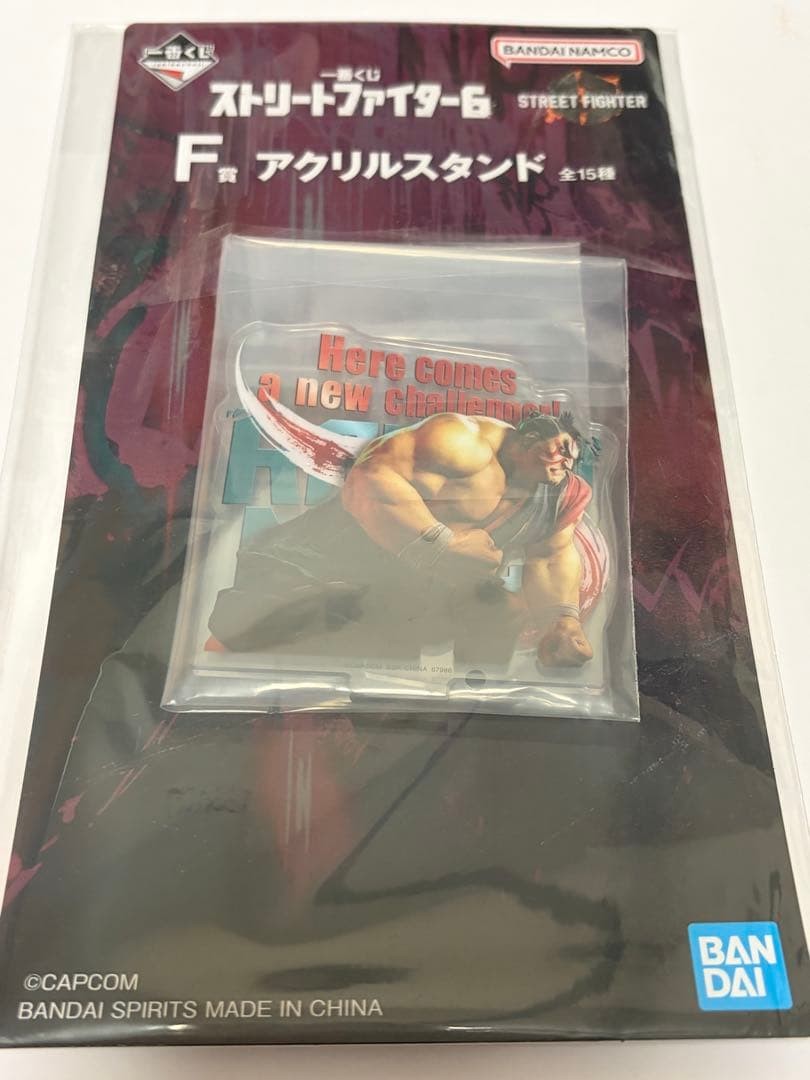 Ichiban Kuji Street Fighter 6 F Prize Acrylic Stand