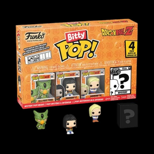 Dragon Ball Z Cell (First Form) Bitty Pop! Mini-Figure 4-Pack - Specialty Series