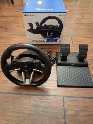 HORI RWA Racing Wheel Apex + Pedals for PS5/PS4/PC - Custom Desk Clamp