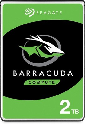 Seagate BarraCuda 2TB 2.5'' HDD   5400rpm - Interne Festplatte (ST2000LMZ15)