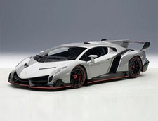 AUTOart 74506 Lamborghini Veneno Gray 1/18 Scale [Used] [Die-cast Car]