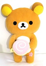San X Rilakkuma 10th Anniversary Plush Toy Bear Cute 19"