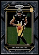 2022 Panini Prizm George Pickens RC Pittsburgh Steelers #329