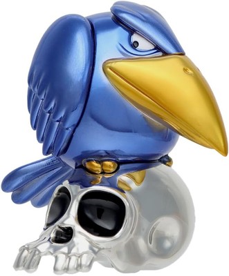 Dragon Quest Metallic Figure Figurine Monsters Gallery Stark Raven (Japan New)