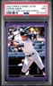 2022 TOPPS X DEREK JETER: CALL OF THE CAPTAIN PURPLE #24 AARON JUDGE 27/50 PSA 9