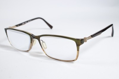 Orange Brille OR525 Unisex Grün Bambus Vollrand Kunststoff Brille Brillengestell