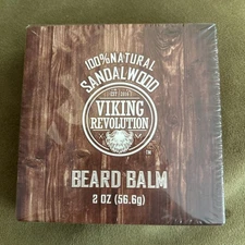 Viking Revolution Sandalwood Beard Balm -