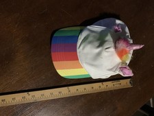 unicorn rainbow baseball cap for girls