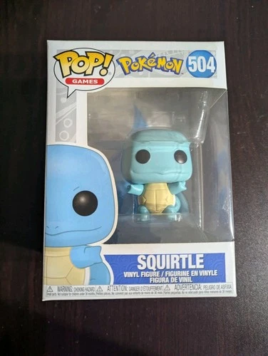 Funko Pop! Vinyl: Pokémon - Squirtle #504 Damaged Box