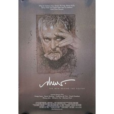 DREW: THE MAN BEHIND THE POSTER Signed Poster  27x40 in. USA - 2013 - Eric Shark