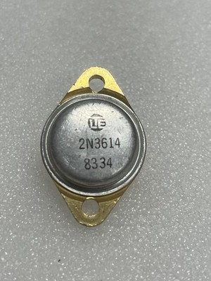 LTE 2N3614 Transistor Germanium TO3, Gold Body and Gold Leads - NEW!