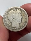 1900-P Silver Barber Half Dollar, Album Toning — photo 9
