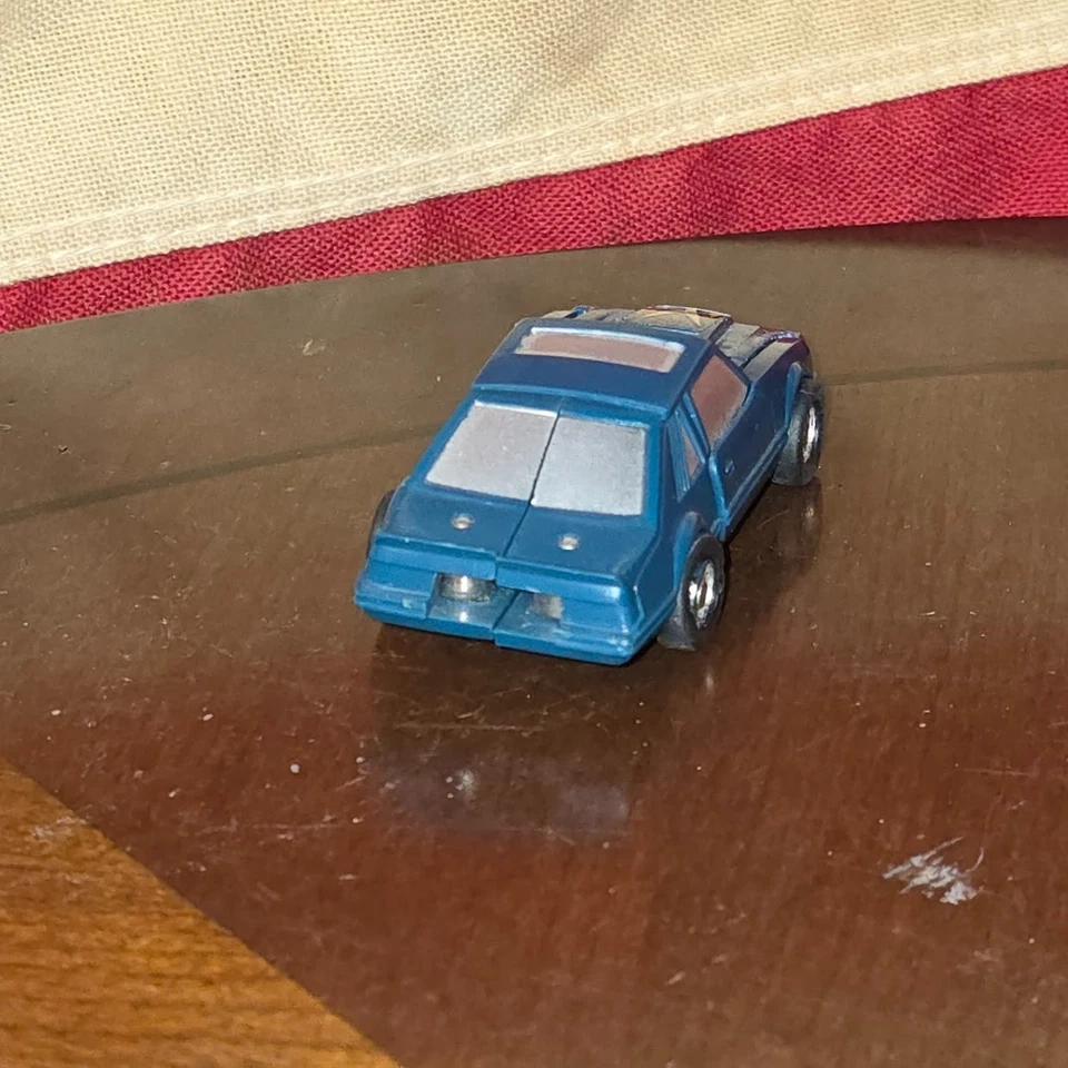 Vintage 1984 GoBots STALLION Blue Mustang MRT-45 Bandai Action Figure Robot - Image 3 of 4