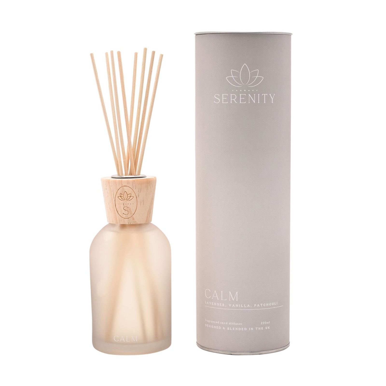 Calm Diffuser 220ml Lavender, Vanilla And Patchouli - Image 2