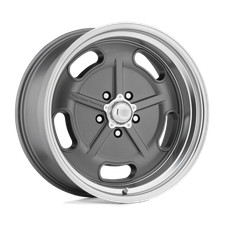 1 New 22x8.5 American Racing Vn511 Salt Flat Gray Diamond Cut Lip 5x120.65 Et0