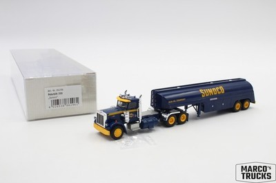 Brekina Peterbilt 359 Tank-Sattel ''SUNOCO'' Nr. 86296 1/87 /BRN2722