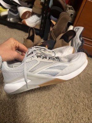 Reebok Nano 2.0 - Size W 9.5 - Great Condition - White/gray
